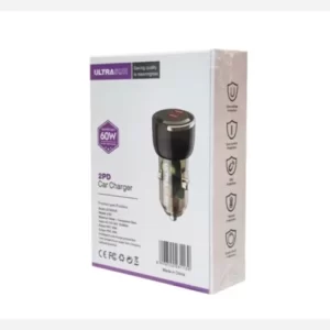 شارژر فندکی خودرو برند اولتراسور مدل U-B3