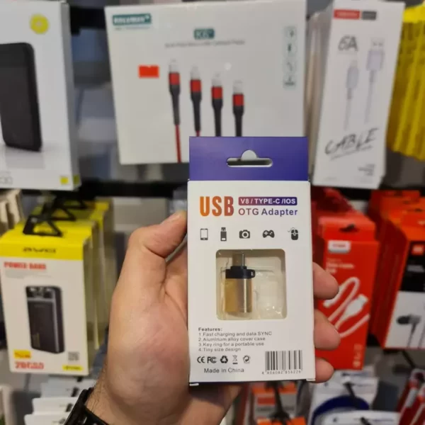مبدل USB-C به USB OTG مدل ra-otg - Image 2