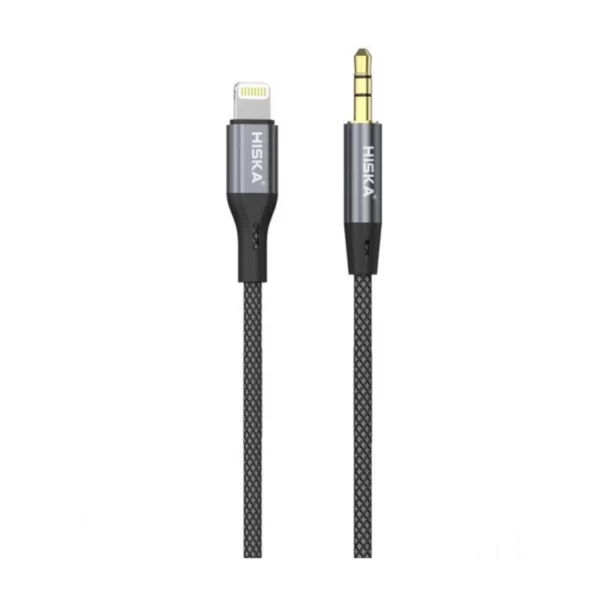 کابل تبدیل Lightning به Jack 3.5mm هیسکا مدل W46 طول 1 متر